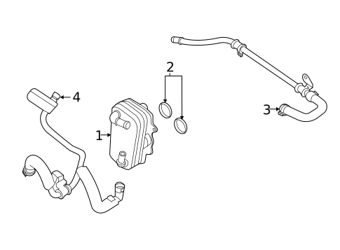 Oil Cooler for 2022 Ford F-350 Super Duty #0
