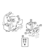 68079343AB - Brakes: Anti-lock Brake Control Unit for Jeep: Liberty Image