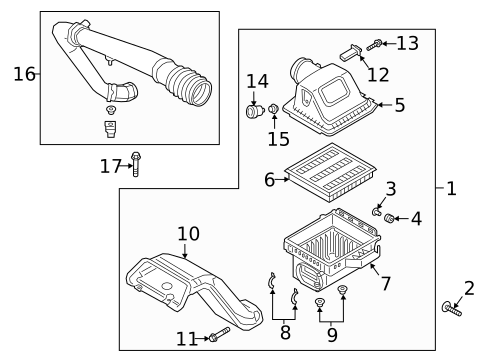 Air Intake for 2018 Ford F-150 #0