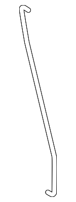 8252185Z00 - Body: Latch Assembly Rod for Suzuki Image