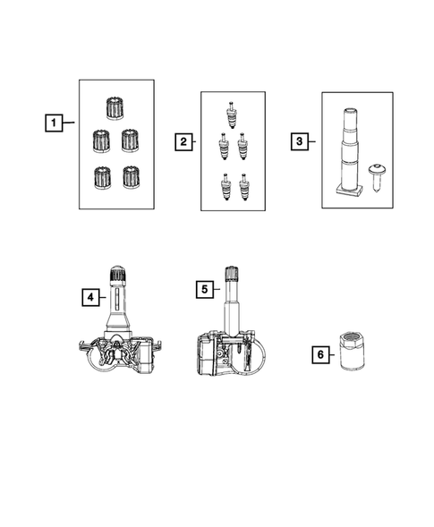 Tire Monitoring System for 2016 Jeep Grand Cherokee #0