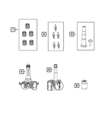 68193587AC - Wheels: Valve Stem Kit for Mopar Image