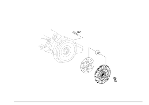 Clutch for 2023 Mercedes-Benz CLA250 #0