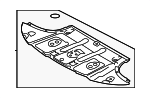 29110T4000 - Body: Under Cover for Hyundai Image