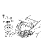 5076641AC - Wheels: Spare Tire Shield for Mopar Image