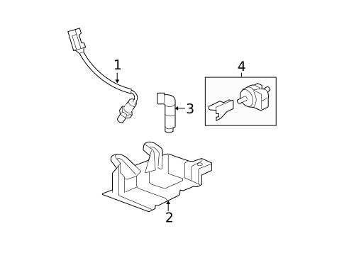Emission Components for 2009 Chevrolet Equinox #1