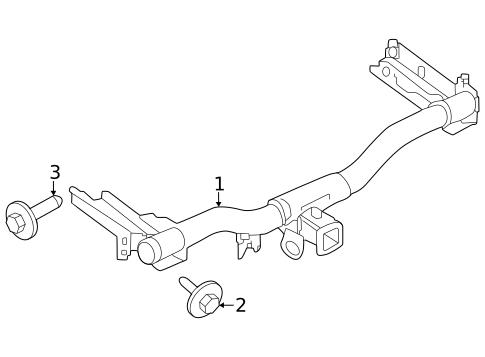Trailer Hitch Components for 2022 Lincoln Nautilus #0