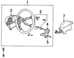 BC1D32049 - Steering: Rear Cover for Mazda Image