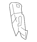 41217064636 - Body: Reinforced Bracket for BMW: Z4 Image