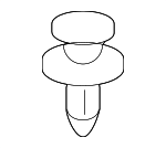 MR288150 - Body: Bumper Cover Clip for Mitsubishi Image