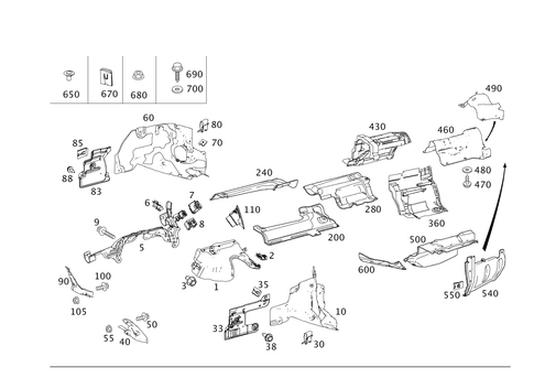 Shields for 2014 Mercedes-Benz E63 AMG #0