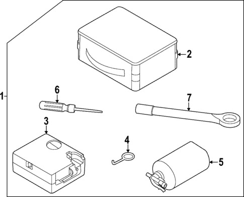Jack & Components for 2024 Kia EV6 #0