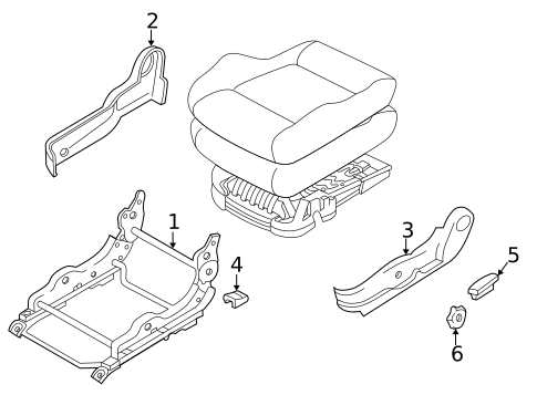 Tracks & Components for 2006 Hyundai Tiburon #0