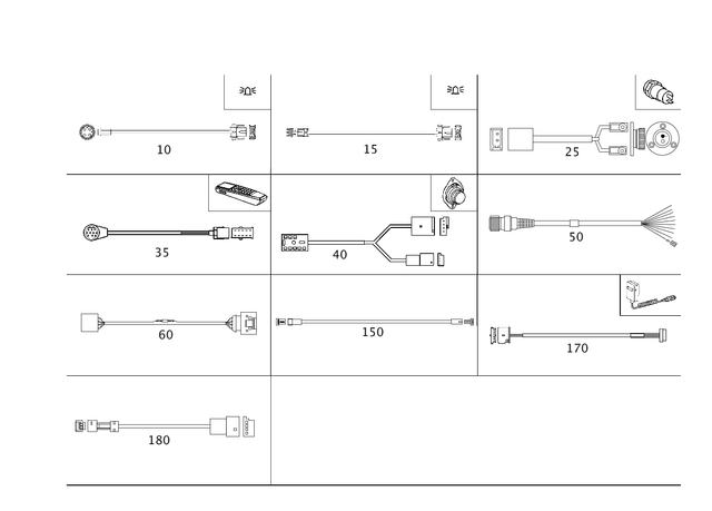 2038202015 - Electrical System: Electric Line for Mercedes-Benz Image image