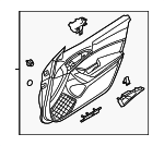 BHN968450G02 - : Door Trim Panel for Mazda: 3 Image