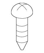 998650516 - Body: Pocket Screw for Mazda Image