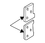 MXC8774 - Body: Hinge Gasket for Land Rover: Discovery Image