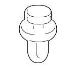 91550S50000ZL - Body: Sill Plate Clip for Honda: Accord Crosstour, Civic, CR-V, Crosstour, Fit Image