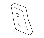 10372439 - Body: Radiator Support Mount Plate for Buick: LaCrosse Image