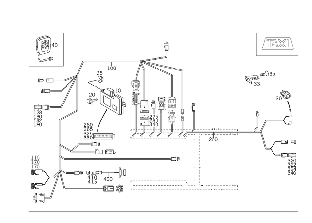 2038206026 - Electrical System: Control Unit for Mercedes-Benz: C230, C240, C280, C32 AMG, C320, C350, C55 AMG Image image