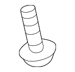 9202831 - Body: Side Retainer Bolt for Buick: Envision | Cadillac: CT4, CT5, XTS | Chevrolet: Blazer, Bolt EV, Cruze, Suburban, Tahoe, Traverse, Traverse Limited, Volt | GMC: Acadia, Canyon Image