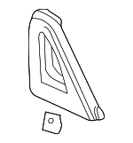 15908598 - Body: Upper Quarter Trim for Cadillac: Escalade EXT | Chevrolet: Avalanche Image