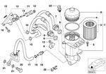 11427511169 - Engine: Oil Filter without Oil Cooler Connection for BMW Image
