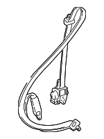 7322030751C2 - Electrical: Belt &amp; Retractor for Lexus: GS300, GS400 Image