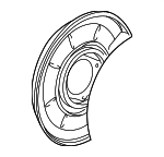 34212228003 - : 1998-2002 BMW Z3 - Splash Shield for BMW: Z3 Image