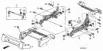 81565S3VA01 - Interior/Bumper: BOLT (6X20) for Honda Image