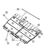 1TQ57XDHAA - : Load Floor Door, Left for Mopar Image