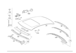 2216570909 - Roof: Paneling, Roof for Mercedes-Benz Image