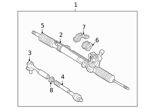 Bushings for 2002 Mitsubishi Montero #0