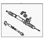MR374892 - Steering: Gear Assembly for Mitsubishi Image