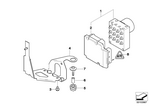 7119904517 - Brakes: Hex Bolt with Washer for BMW Image