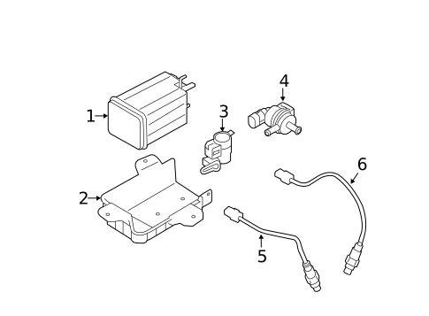 Emission Components for 2012 Kia Sorento #0