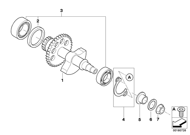 11117715440 - : Kit, Lock Plate for BMW-Motorrad Image