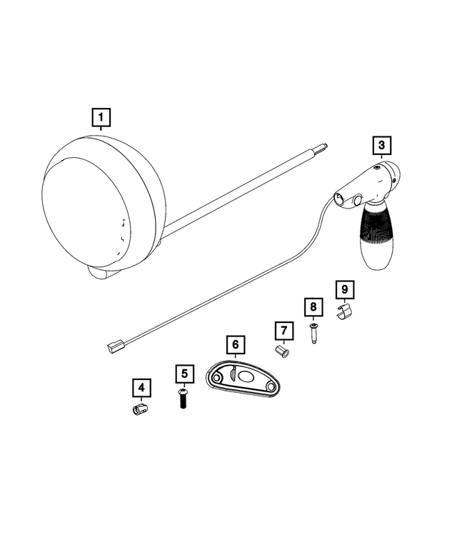 4589935AA - Electrical: Insert for Dodge: Charger Image