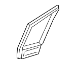 6821602010 - Body: Glass Weather-strip for Toyota Image