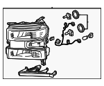 87828572 - Electrical: Headlamp Assembly for Chevrolet: Silverado 1500, Silverado 1500 LTD Image