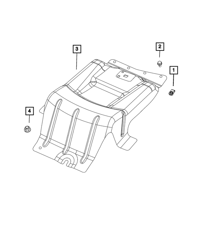 6503195 - Wheels: U Nut for Mopar Image