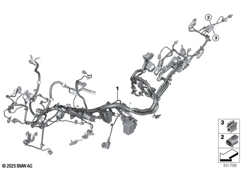 Cable Harness for 2025 BMW-Motorrad R 1300 RS #0