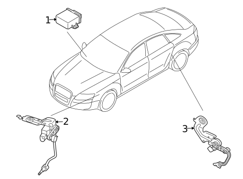 Electrical Components for 2010 Audi Q7 #3
