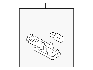 8D0947415 - Body: Glove Box Lamp for Audi Image