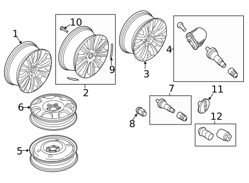 Wheels for 2018 Lincoln MKX #0