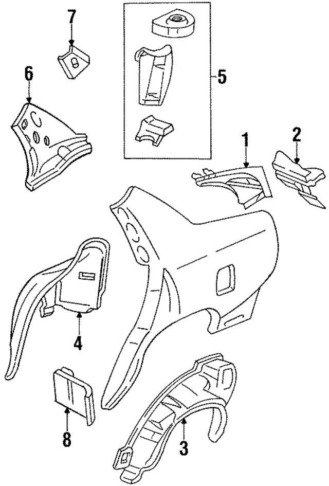 25650766 - Body: Gutter Extension for GM Image