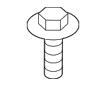 9015960621 - Body: Inner Grille Screw for Toyota Image