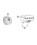 7EK801KSAC - Restraints: Driver Air Bag for Mopar Image