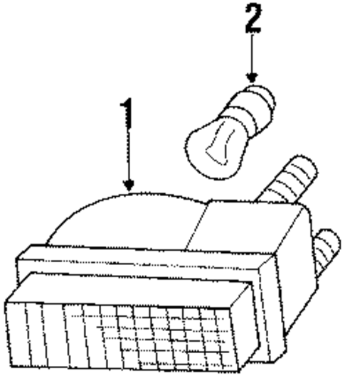 Park Lamps for 1985 Ford Thunderbird #0