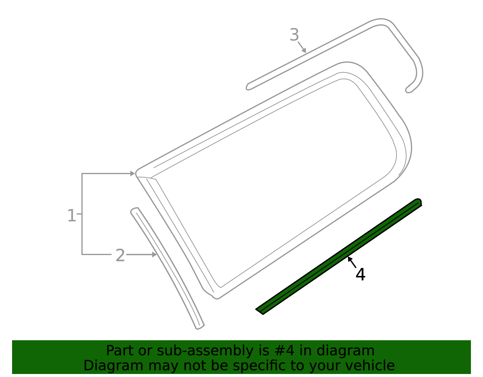 2008-2016 Volvo Lower Molding - Passenger Side (RH) 31299712 ...